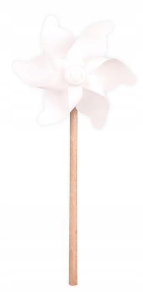 30 cm vit träspole