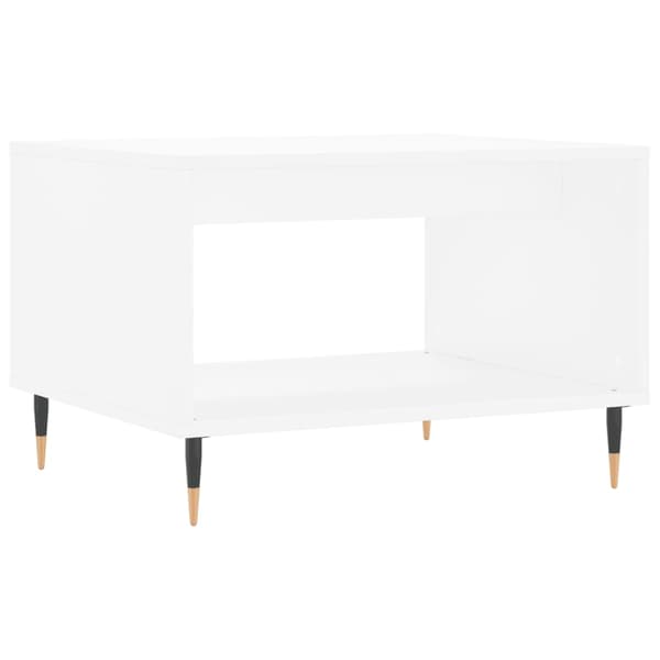 vidaXL Soffbord, Vitt, 60x50x40 cm, Träbaserat Material