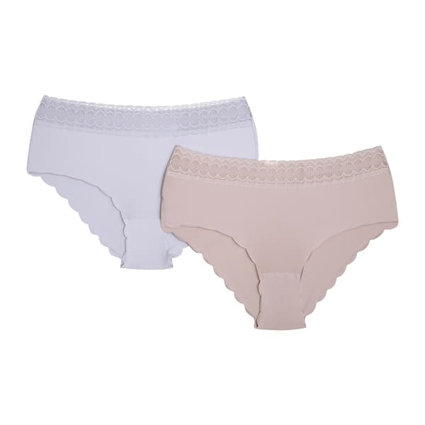Polly Högmidjade Trosor 2-pack Henderson | Dusty Rose, Lavendel M