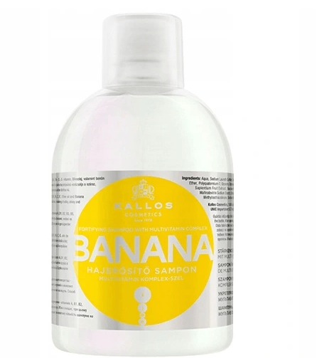 Kallos Banan Styrkende Shampoo 1000 ml