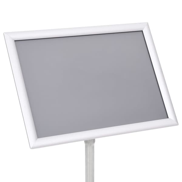 vidaXL A3-posterställ, silver, aluminiumlegering