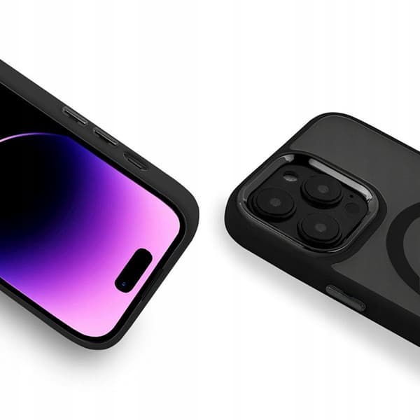 Etui til IPHONE 15 MagSafe MAT MAT BAGSIDER + GLAS