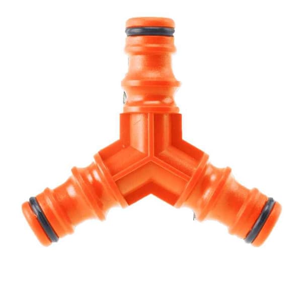 Verdenia Orange T-koppling 1/2" 3/4" 2044 Snabbkoppling