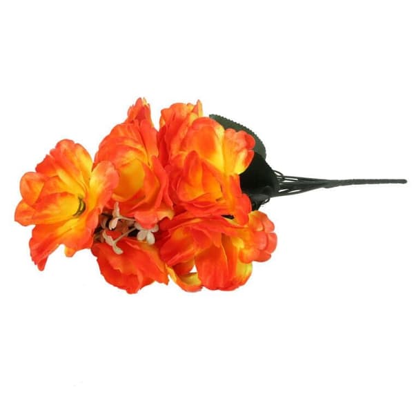 9 oranssin neilikan kimppu 54 cm
