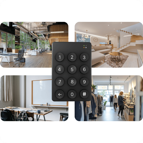 WK2 TTLock trådlöst tangentbord