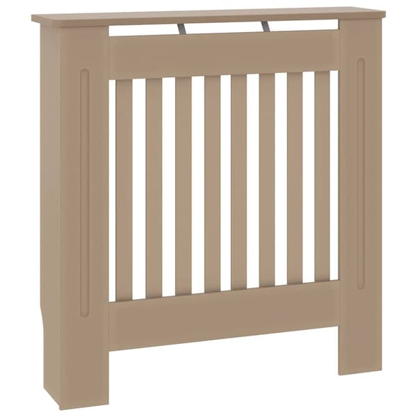 vidaXL radiatordæksel, MDF, 78 cm