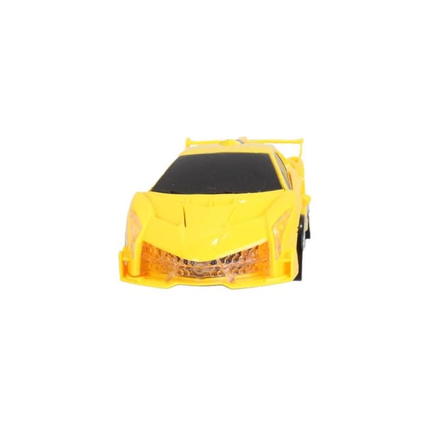 Transformer-robottiauto keltainen