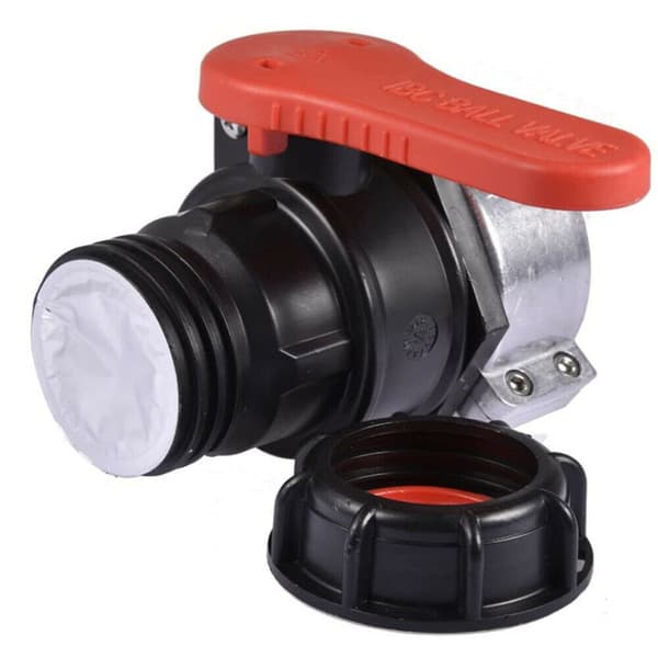 Universal kugleventiladapter til IBC-tøndeventil 75 mm DN50