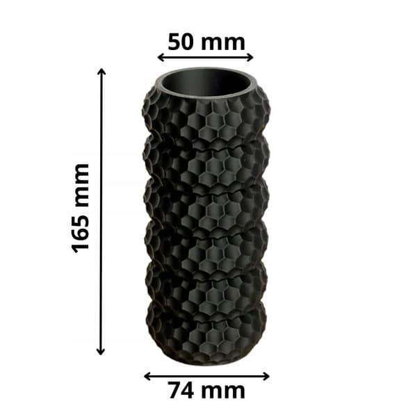 LEGO Vase til Blomster Kunstgræs Dekorativ Moderne Sort 17cm