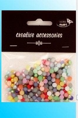 Halvperler 6 mm ca. 350 stk.