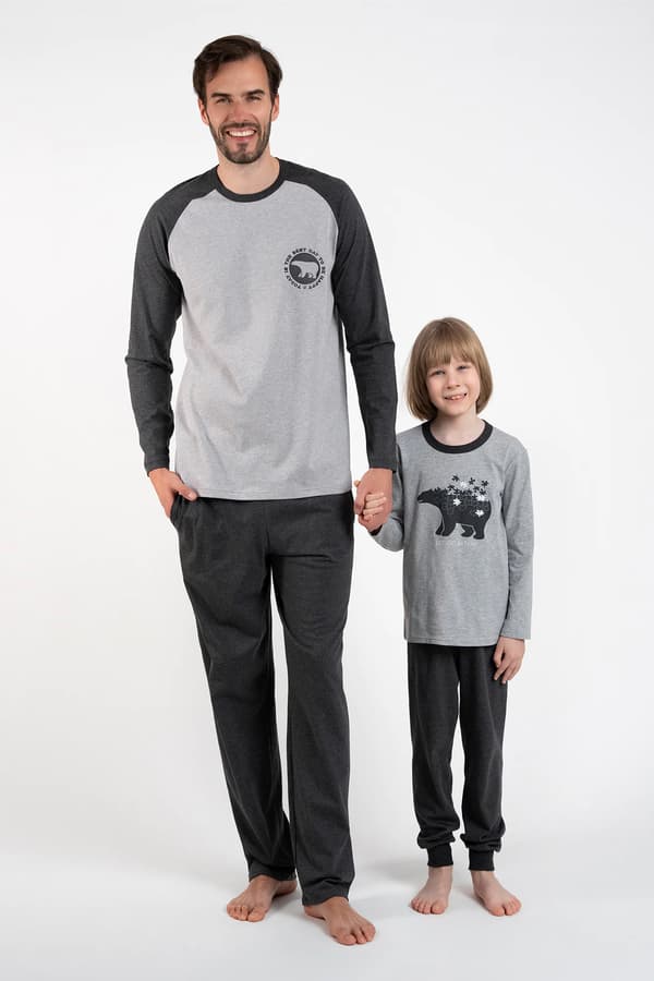 Morten pojkpyjamas långärmad, långbyxor 8 år