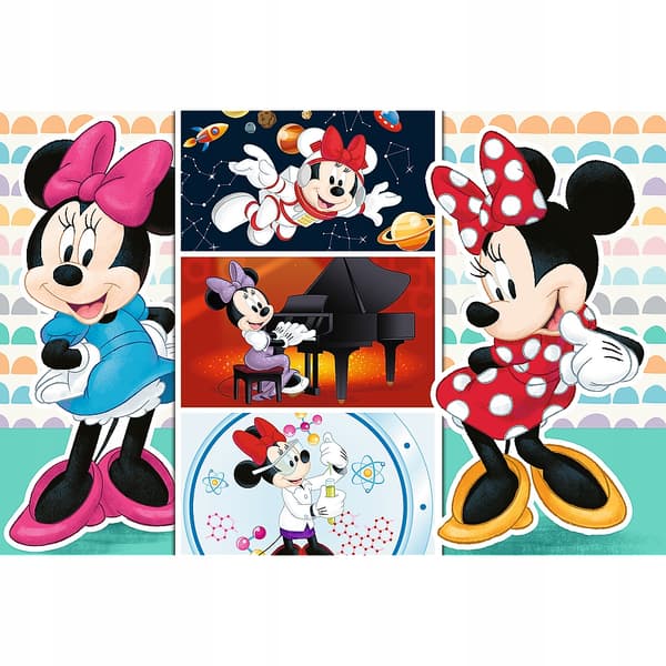Disney Mimmi 100-puslespil rolig udgave