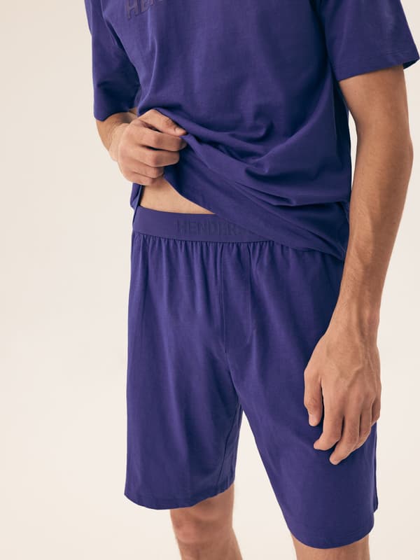 Olivengrøn Henderson Herrepyjamas | Blå XXL