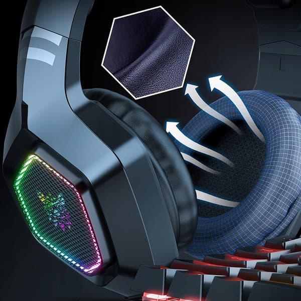 Onikuma K10 Kablede On-Ear Hovedtelefoner