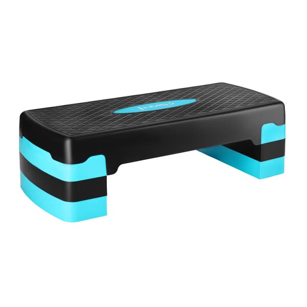 Aerobics step svart/mint AS002 HMS
