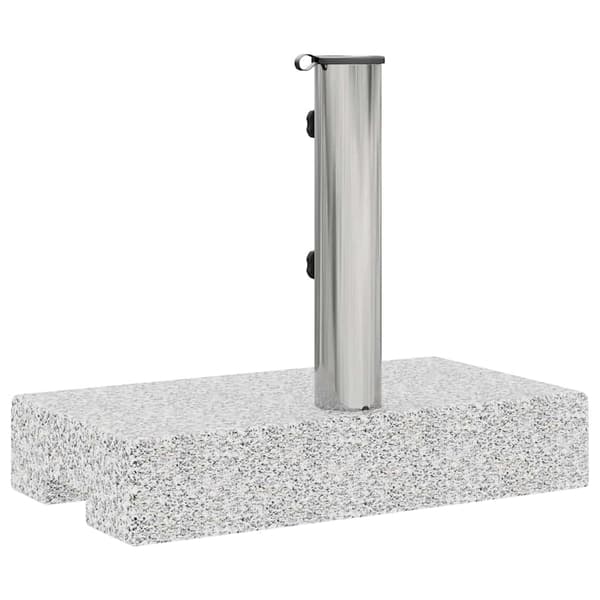 vidaXL rektangulær parasolfod, granit, 25 kg