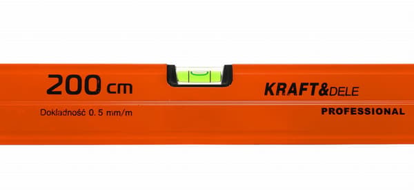 Aluminium vattenpass 200 cm KD10316