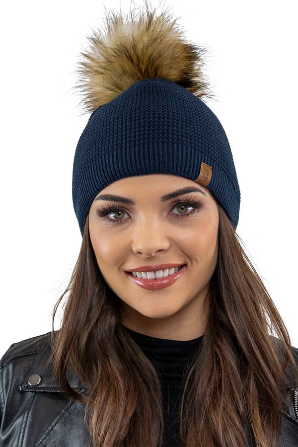 Vivisence 7041 marinblå uni-hatt