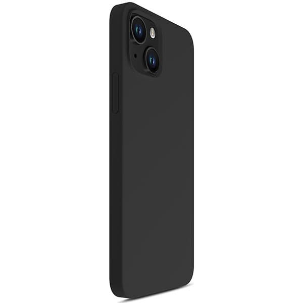 3MK Silikonskal till iPhone 14 Plus, Svart