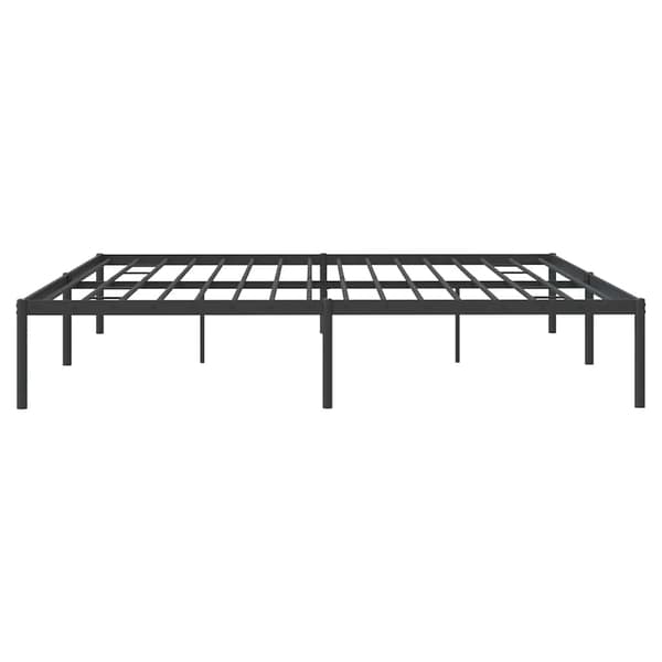 vidaXL metalsengestel sort 183x213 cm
