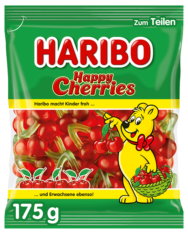 Happy Cherries gelébønner 175g - Haribo