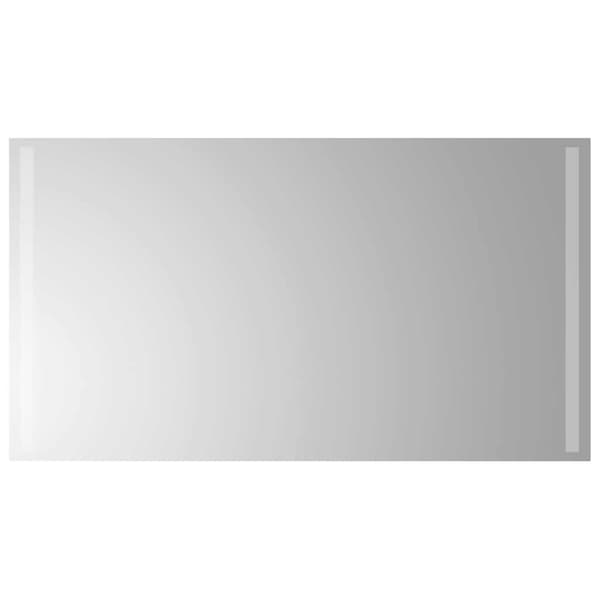 vidaXL Badrumsspegel med LED, 90x50 cm