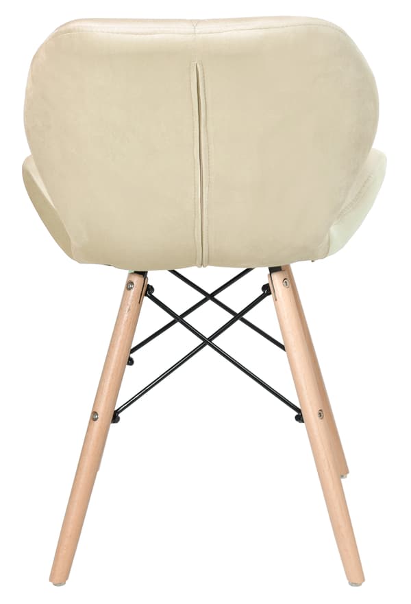 MURET VELVET verhoiltu tuoli, sametti beige