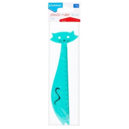 Plastiklineal 15 cm. Kat. 447744