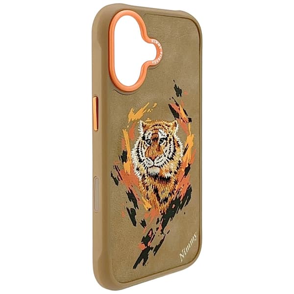 Nimmy Tiger MagSafe-etui til iPhone 17, lysebrun