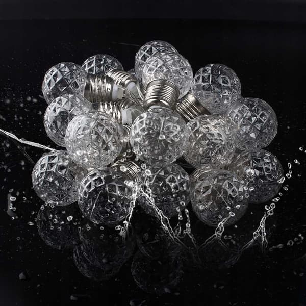 Julelys LED USB Heckermann 20L 6m kugler
