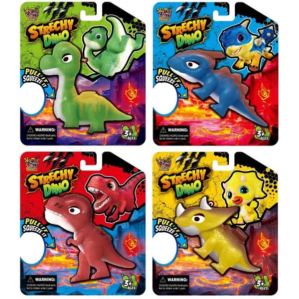 Dinosaur squishy legetøj til at strække MIX