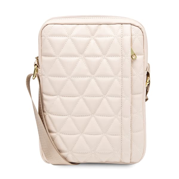 Guess quiltet tablettaske til tablets op til 25 cm, pink