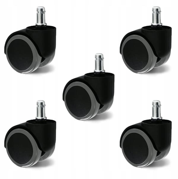 Gummihjul för stolar 5 st 11 mm