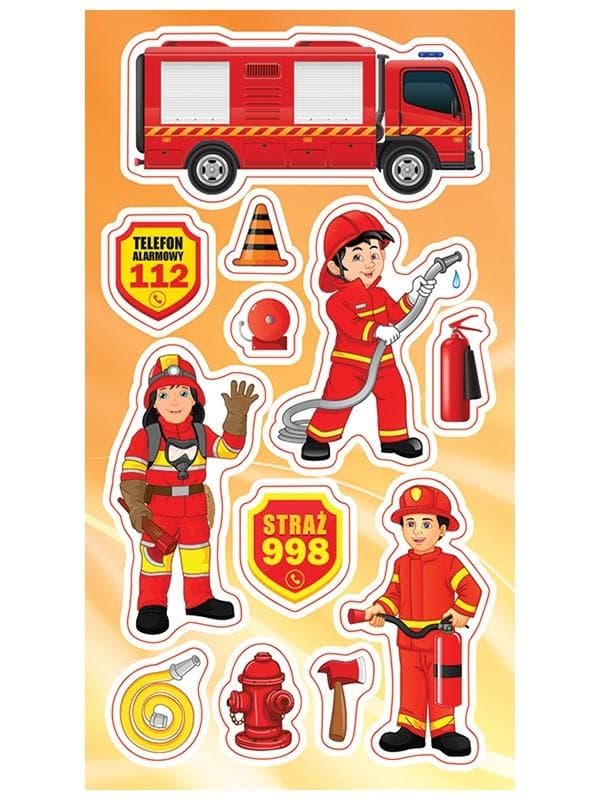 Brandmænd klistermærker