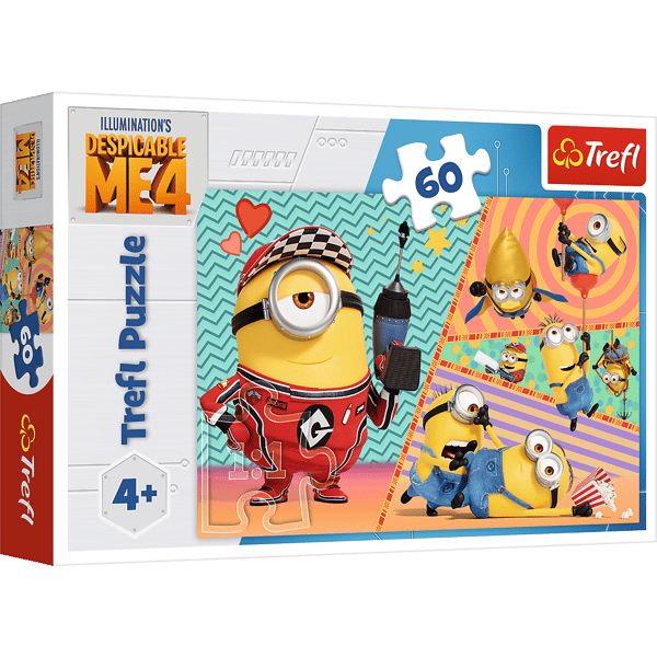 Glada Minions Universal 60 cm Dumma Mej 4