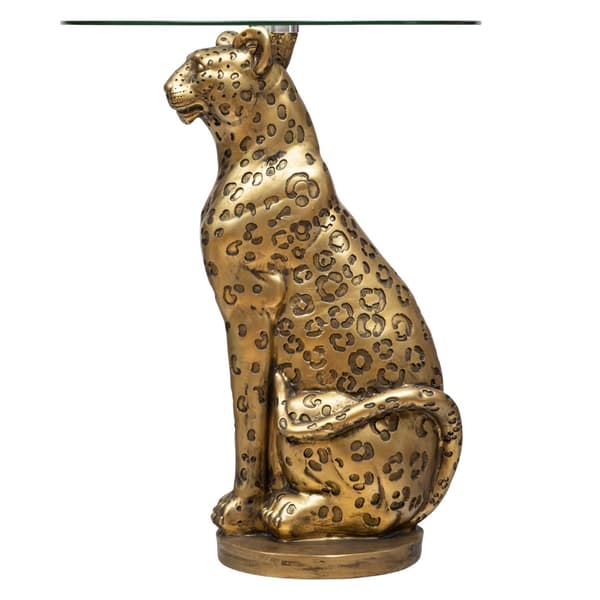 Runt leopard soffbord