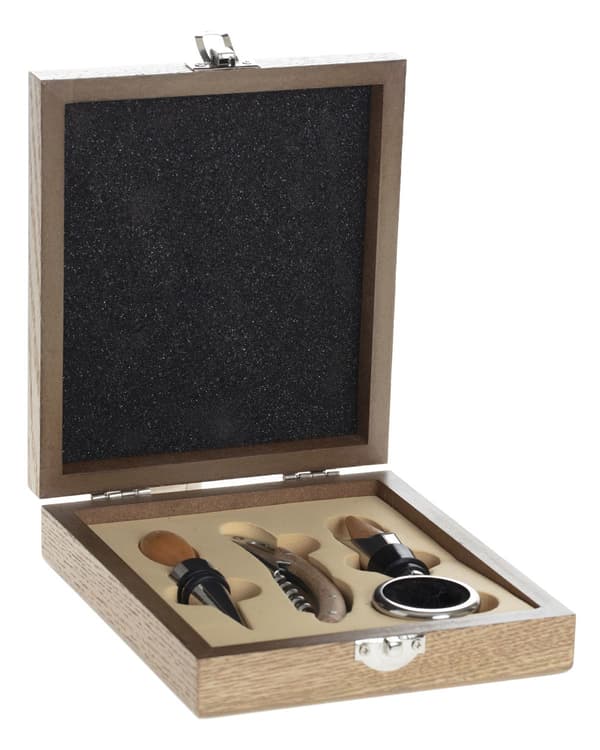 Sommelierset i låda, 4 delar