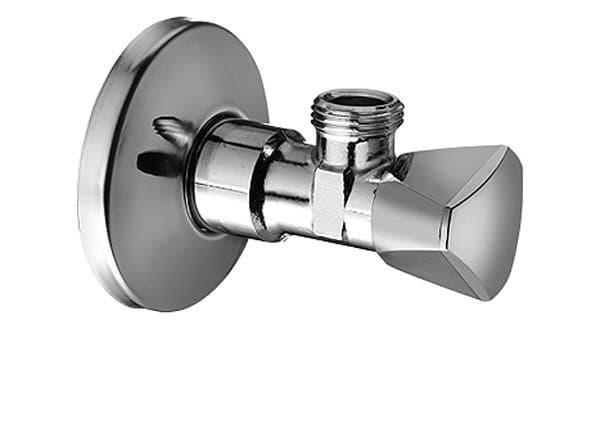 Sanland vinkelventil 1/2"x3/8" forkromet uden møtrik