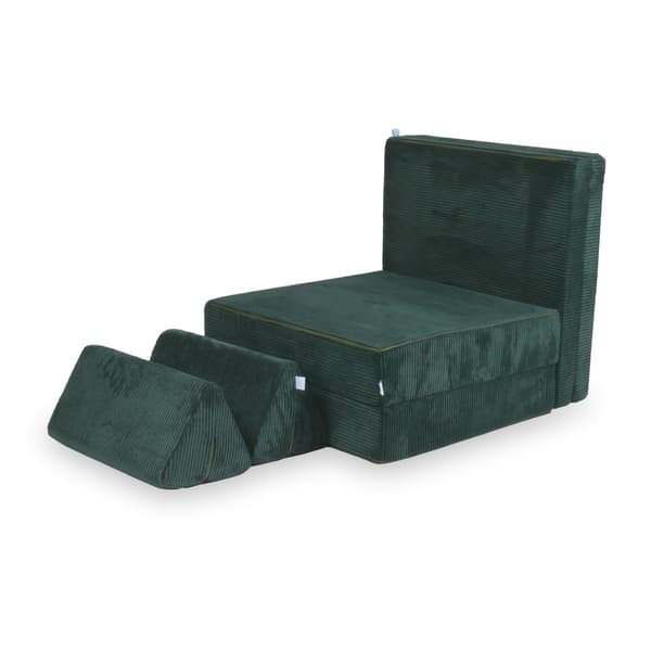 Montessori Standard Corduroy Grön Leksoffa