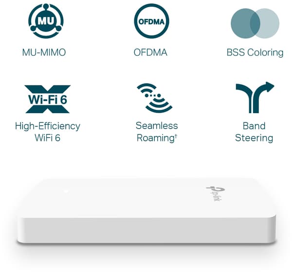 TP-LINK EAP615-Wall WiFi 6 AX1800 adgangspunkt (EAP615-WALL)