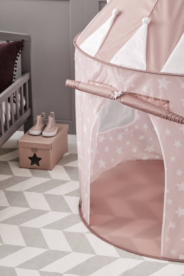 Kid's Concept - Lyserødt STAR Legetelt