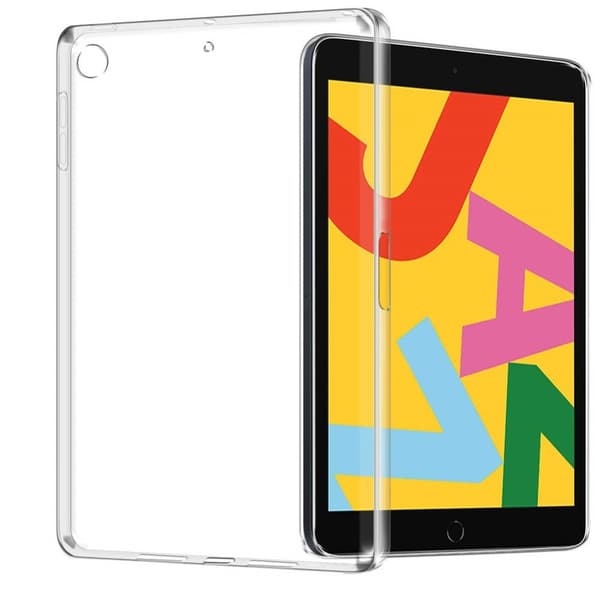 Fodral för iPad 10.2" 2021/2020/2019 (9:e/8:e/7:e generationen), silikon, transparent
