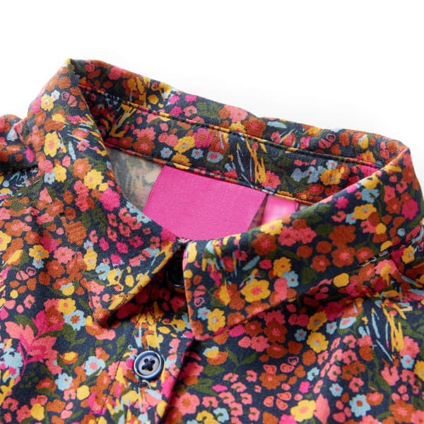 Lasten pitkähihainen mekko, värikäs, 128