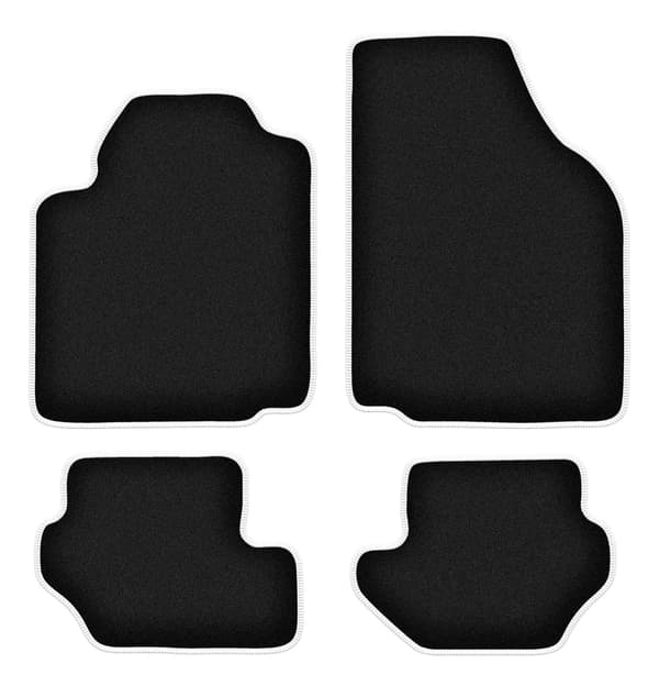 CARLUX-SILVER bilmåtter til: Ford Fiesta MK3 hatchback (1989-1996)