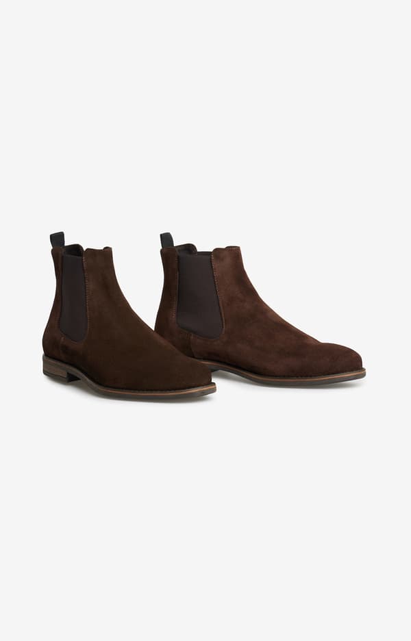 Læder Chelsea støvler 42
