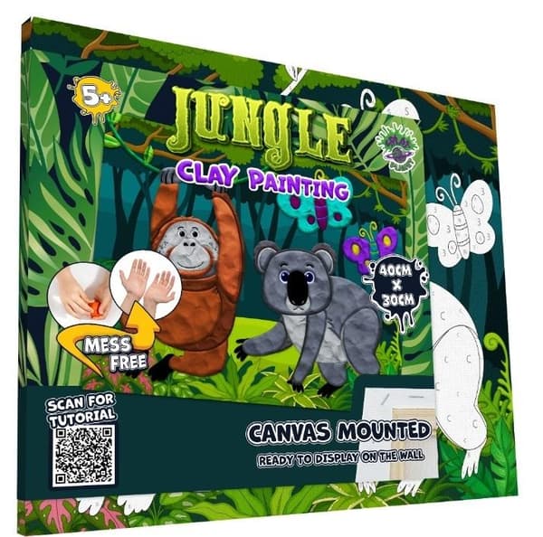 Plasticine limsæt - Jungle