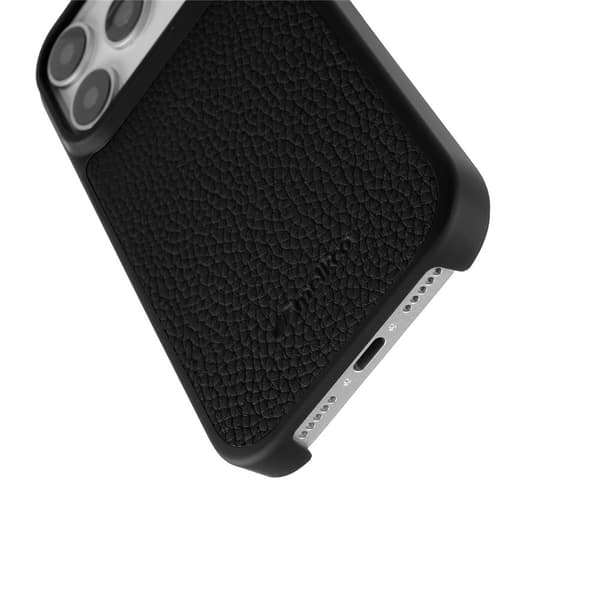 MELKCO iPhone 17 Pro Max Læderetui til MagSafe, Sort
