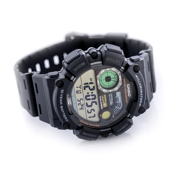 HERREKLOCKA CASIO Digital Månfas WS-1500H-1A + LÅDA