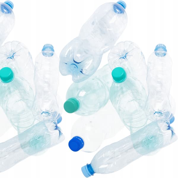Pose til returflasker af plastik, foldbar, let, genanvendelig