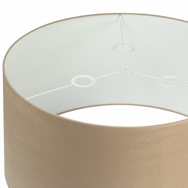 Tornado AXL1-lampa, cappuccino-sammet